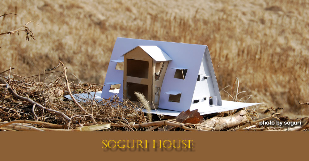 충북 단양 소구리하우스(Soguri House) 종이모형